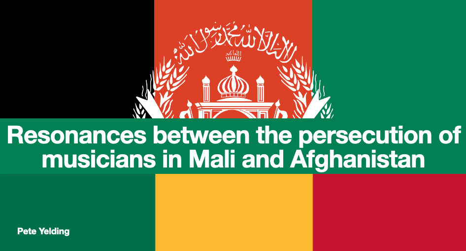 Resonances between the persecution of musicians in Afghanistan and Mali&nbsp;(lecture)